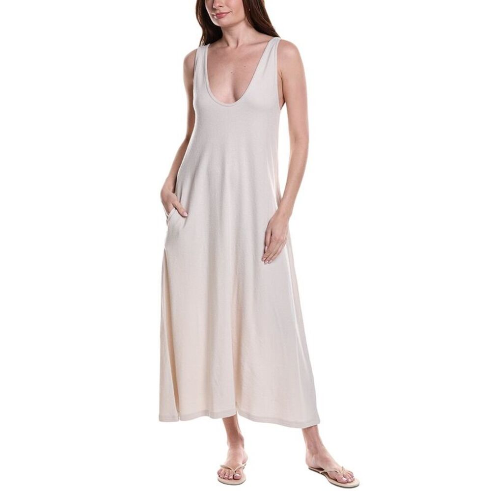 Atm Anthony Thomas Melillo Womens Scoop Neck Tank Dress, Brown